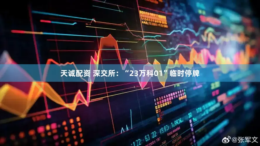 天诚配资 深交所：“23万科01”临时停牌